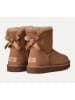 UGG Leren boots "Mini Bailey Bow II" bruin
