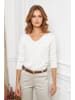 Joséfine Wollpullover "Abi" in Weiß