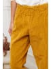 Joséfine Spodnie "Altazar" w kolorze musztardowym