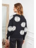 Joséfine Pullover "Banshee" in Schwarz/ Weiß
