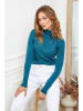 Joséfine Rollkragenpullover "Buviol" in Türkis