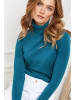 Joséfine Rollkragenpullover "Buviol" in Türkis