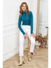 Joséfine Rollkragenpullover "Buviol" in Türkis