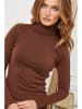 Joséfine Rollkragenpullover "Buviol" in Braun