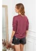 Joséfine Wollen trui "Lolita" bordeaux