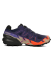 SALOMON Buty "Speedcross 6 GTX" w kolorze fioletowo-pomarańczowo-beżowym do biegania