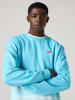 Levi's Sweatshirt turquoise/wit