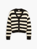 Levi's Cardigan in Schwarz/ Beige