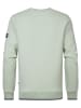 Petrol Sweatshirt "Seaviewstone" mintgroen