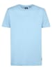Petrol Shirt "Waveviewcrest" in Hellblau