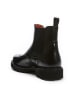 British Passport Leder-Chelsea-Boots in Schwarz