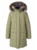 LENNE Płaszcz zimowy "Dora" w kolorze zielonym
