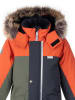 LENNE Schneeanzug "Trio" in Khaki/ Orange