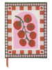 DESIGNWORKS INK ® Notatnik "Tomato" w kolorze jasnoróżowo-czerwonym - 20 x 15 cm