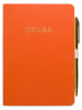 DESIGNWORKS INK ® Tagebuch "Pause" in Orange - (L)16 x (B)11 cm