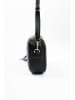 Lia Biassoni Leder-Umhängetasche  in Schwarz - (B)22 x (H)16 x (T)7 cm