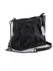 Anna Morellini Leder-Umhängetasche  in Schwarz - (B)20 x (H)14 x (T)9 cm