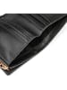 Puccini Leder-Geldbörse "Zen" in Schwarz - (B)8,5 x (H)11,5 x (T)2 cm