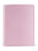 Puccini Leder-Geldbörse "Zen" in Rosa - (B)8,5 x (H)11,5 x (T)2 cm