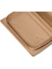 Puccini Leder-Geldbörse "Zen" in Beige - (B)13 x (H)10 x (T)2 cm