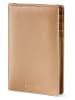 Puccini Etui "Zen" w kolorze beżowym na dokumenty podróżne - 10 x 14 x 1 cm