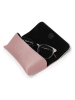 Puccini Etui "Fashion" w kolorze jasnoróżowym na okulary - 17 x 9 x 5 cm