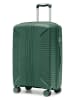Puccini Hardcase-Trolley "Berlin" in Grün - (B)43 x (H)64 x (T)30 cm