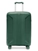 Puccini Walizka "Berlin" w kolorze zielonym - 43 x 64 x 30 cm
