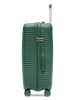 Puccini Walizka "Berlin" w kolorze zielonym - 43 x 64 x 30 cm