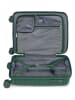 Puccini Hardcase-Trolley "Berlin" in Grün - (B)38 x (H)54 x (T)22 cm