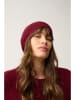 Perfect Cashmere Kaszmirowa czapka "Signy" w kolorze bordowym