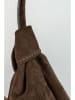 Christian Laurier Leren schoudertas "Elan" bruin - (B)38 x (H)40 x (D)10 cm