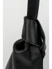 Christian Laurier Leder-Schultertasche "Halo" in Schwarz - (B)38 x (H)40 x (T)10 cm