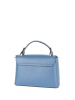 Christian Laurier Leren handtas "Mathilde" lichtblauw - (B)19 x (H)13 x (D)7 cm
