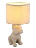 Globo lighting Tischleuchte ''Dogo'' in Beige - (B)23,3 x (H)40 x (T)22 cm