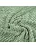 Homla Plaid "Chenille" lichtgroen - (L)170 x (B)130 cm