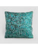 Homla Kussenhoes "Sasinoro" petrol - (L)45 x (B)45 cm