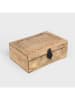 Homla Schatulle "Sombre" in Braun - (B)26 x (H)10 x (T)18 cm