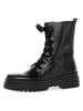 Gabor Leder-Boots in Schwarz