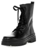 Gabor Leder-Boots in Schwarz
