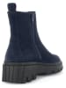 Gabor Leder-Boots in Dunkelblau