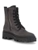 Gabor Leder-Boots in Grau