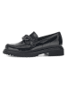 Gabor Leren mocassins zwart