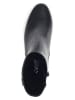 Gabor Leder-Stiefeletten in Schwarz