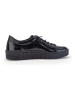 Gabor Leder-Sneakers in Schwarz