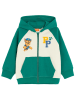 COOL CLUB Sweatvest groen/crème