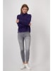 monari Pullover in Lila/ Dunkelblau