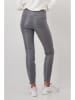 monari Kunstleren broek grijs
