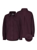 Eight2Nine Cord-Hemdjacke in Bordeaux