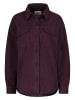 Eight2Nine Cord-Hemdjacke in Bordeaux